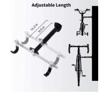 Indoor Bike Wall-Mount Holder Stand/ Rack - Pogo Cycles available in cycle to work