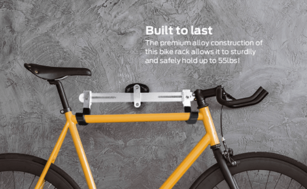 Indoor Bike Wall-Mount Holder Stand/ Rack - Pogo Cycles available in cycle to work