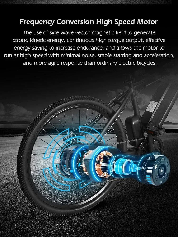 MANKEEL MK010 Electric Mountain Bike - Pogo Cycles available in cycle to work