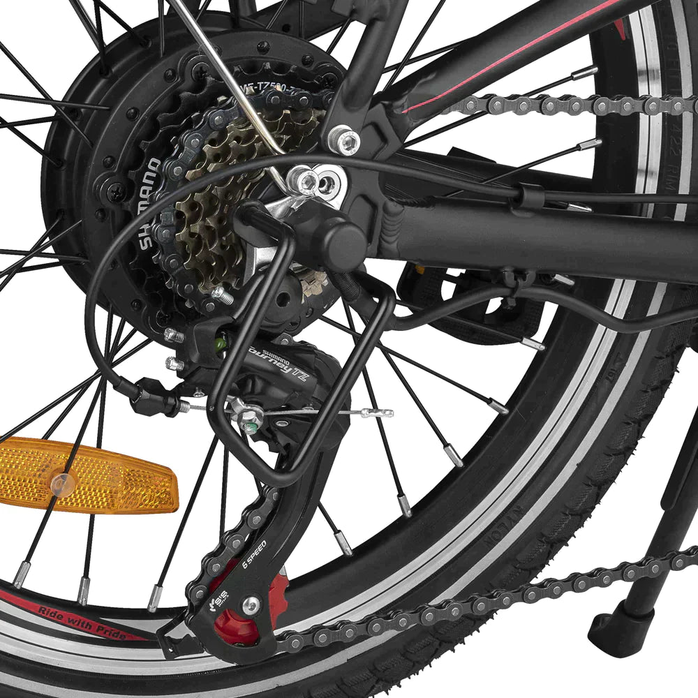 NAKXUS 20F057 Folding Electric Bike - Pogo Cycles available in cycle to work