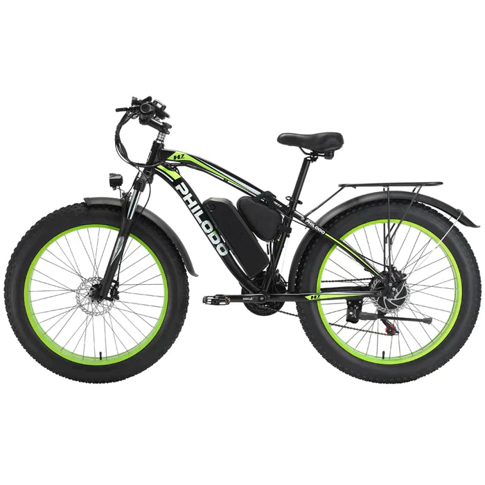 PHILODO H7 Pro All-Terrain Electric Fat Bike 26 Inch - Pogo Cycles available in cycle to work