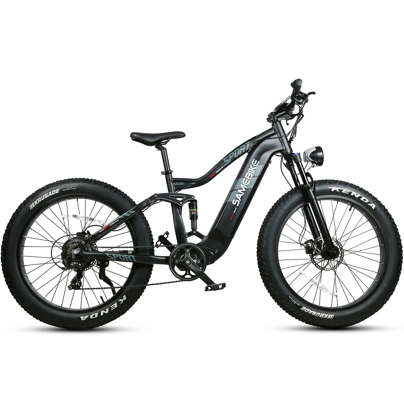 SAMEBIKE RS-A08 Fat Tire Electric Mountain Bike - Pogo Cycles available in cycle to work