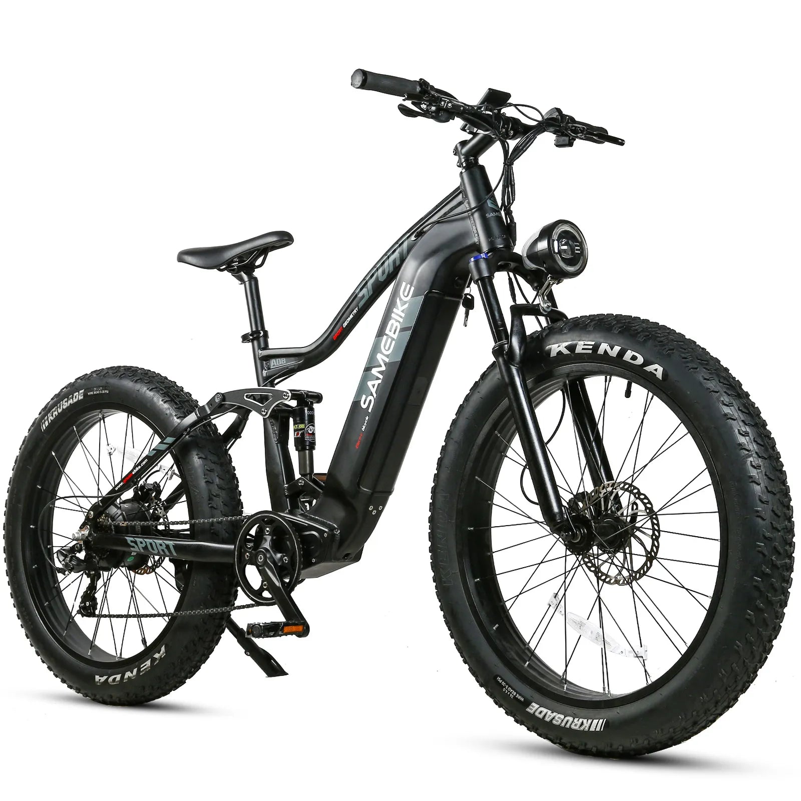 SAMEBIKE RS-A08 Fat Tire Electric Mountain Bike - Pogo Cycles available in cycle to work