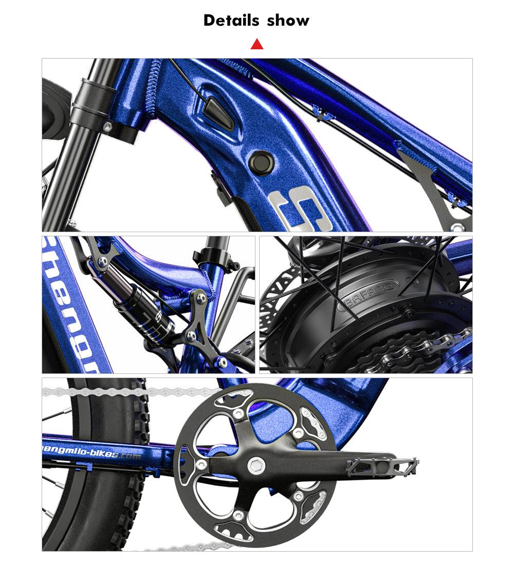 Shengmilo MX03 Upgraded Electric Bike - Pogo Cycles available in cycle to work