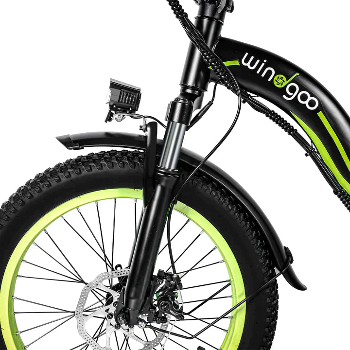 Windgoo E20 Urban Commuter Electric Bike with APP Mountain Tires - Pogo Cycles available in cycle to work